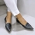 Mocassim Lisa Croco Preto