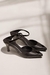 Scarpin Tira Elástico Preto Cod 3084 - Gio Faé