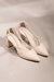 Scarpin Tiras Fivela Off Cod 3082 - Gio Faé
