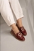 Mocassim Fivela Marsala Cod 3207 na internet