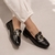 Mocassim Fivela Preto Cod 3207