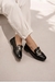 Mocassim Fivela Preto Cod 3207 - comprar online