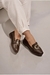 Mocassim Fivela Marrom Cod 3207 - comprar online