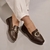 Mocassim Fivela Marrom Cod 3207