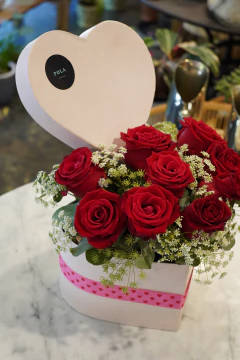 Valentine’s Day Box Corazón Blanco - comprar online