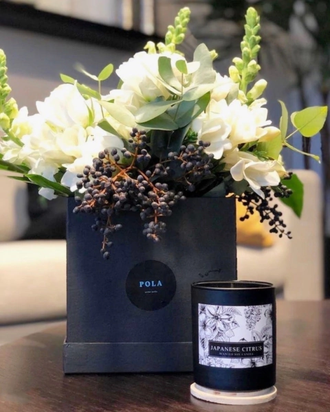 Combo Posh: Flower Box + Vela