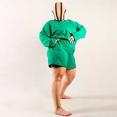 SHORT Donna Summer menta - comprar online