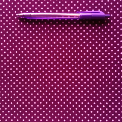 Babucha ATR- FLY Violeta puntitos - tienda online