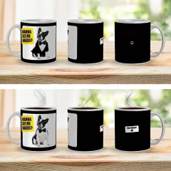 Taza magica perrito picaro