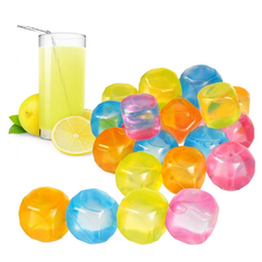 HIELOS REUTILIZABLES DE COLORES X 16 U
