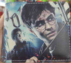 Billetera de cuero Harry Potter