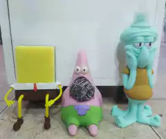 Set x 3 bob esponja