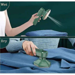 Plancha Mini 220v Ropa Viaje Vapor Portatil Viaje