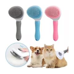 Cardina Cepillo Saca Pelo Mascota Premium Autolimpiante Aseo