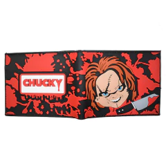 Billetera En Goma Sintética Chucky Comic