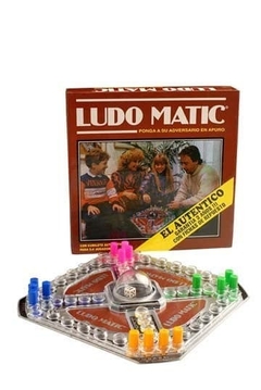 Ludo Matic Con Cubilete Automático Juego De Mesa Habano