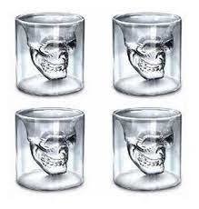 Chupito x 4 calavera