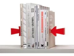Sujeta libros flecha imantada