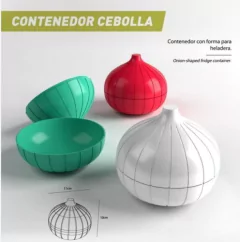 Contenedor de cebolla