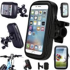 Soporte y funda para celular resistente lluvia golpes