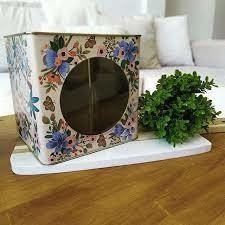 Lata para galletitas con visor