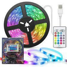 Tira Led 5m Usb Tv/monitor Gamer Rgb Alta Potencia Efectos