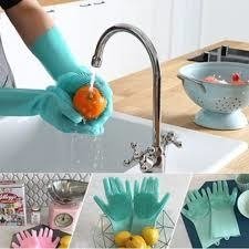 Guantes de silicona con esponja - Cocos Velas