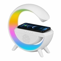 Lampara parlante cargador radio Fm se carga usb