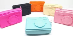 Monedero de silicona camara - comprar online