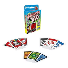 Juego de cartas Monopoly Bid Monopoly Subastas