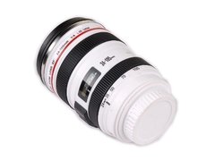 Taza lente fotografico acero inoxidable