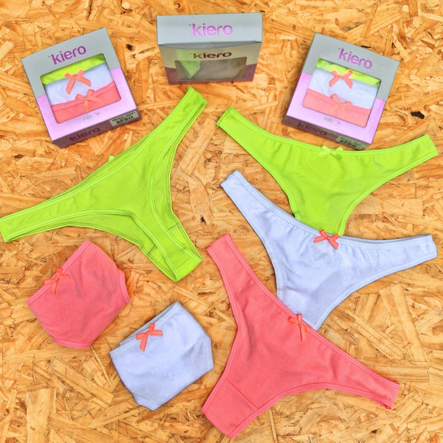 Colaless algodón lycra lisas colores fluor línea Kiero