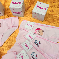 BOMBACHA DE NENA ALG/LYCRA CON ESTAMPA ¨CAPIBARA-OSO¨ ART. 3349 LINEA KIERO COLORES ROSA TALLES 2-4-6-8 en internet