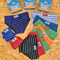 SLIP BEBE ALGODÓN JERSEY RAYADO LÍNEA IMÁN ART 400 TALLES 0 -1 - comprar online
