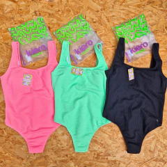 MALLA ENTERA (LESS) TRICOT/LYCRA TEXTURIZADO. LÍNEA KIERO. ART. 4801 TALLES 1-2-3-4-5. (X DOCENA) en internet