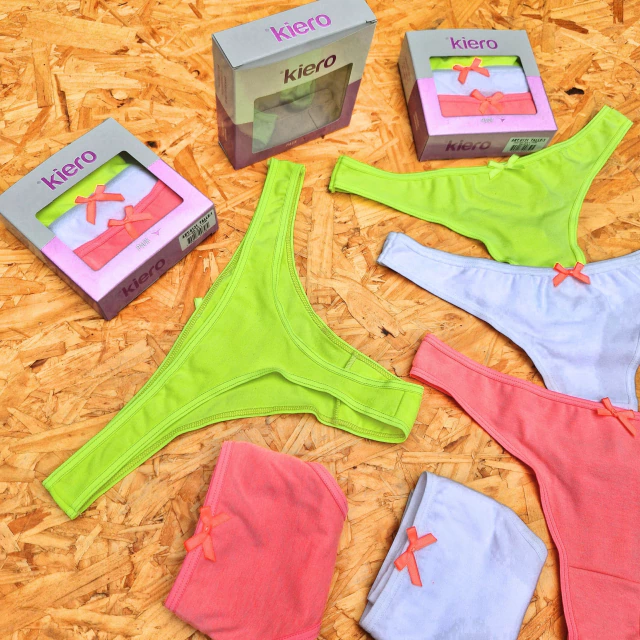 Colaless algodón lycra lisas colores fluor línea Kiero — imagen 3