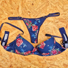 CONJUNTO ARMADO TAZA SOFT LYCRA ESTAMPA *FLORES* CON REGULABLE LINEA LODY ART. 5277 TALLES 85-90-95-100 (X MAYOR ) - DISTRIBUIDORA MARILEY | ¡DESPACHAMOS DENTRO DE LAS 48HS!