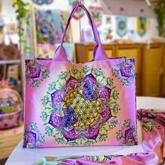 Bolsa Mandala Flor da Vida - comprar online