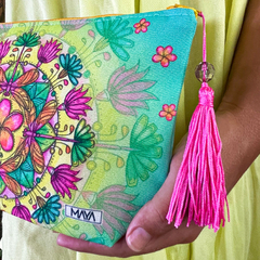 Bolsa de Mão Tassel Mandala Jasmim - Loja Maya