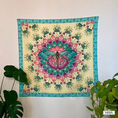 Lenço Pequeno Mandala Liberdade - comprar online