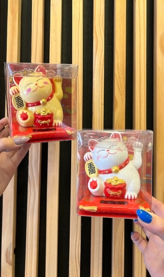 Gatito de la Suerte Solar