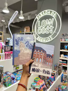 Cuadernos lisos Mar del Plata - Low Cost