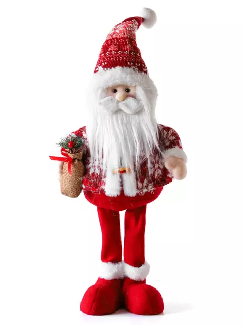 Papa noel parado 21x9.5x57cm tradicional