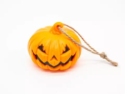 Deco Halloween Calabaza Colgante
