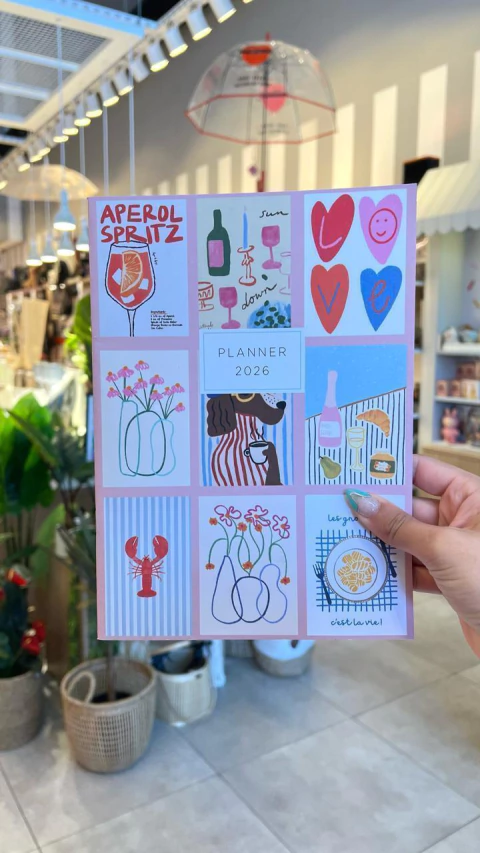 Planner 2026 Aperol