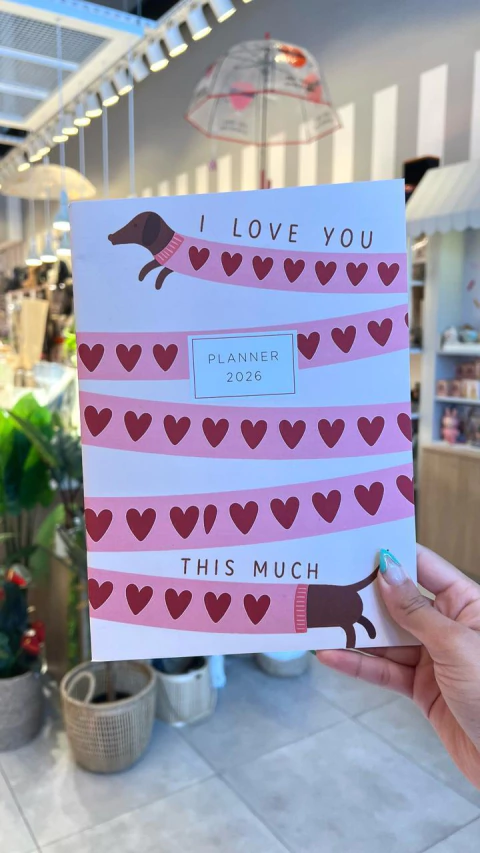 Planner 2026 Love You