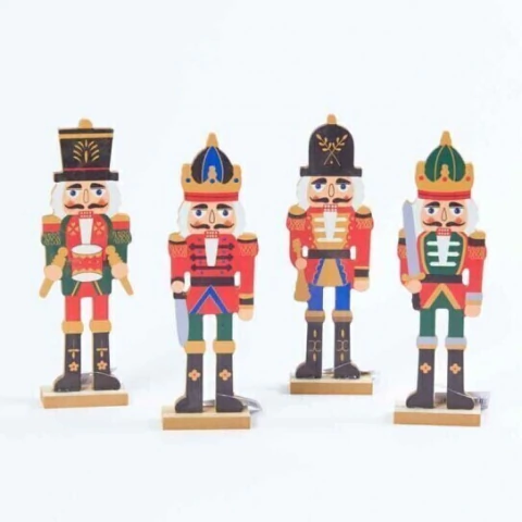 Cascanueces Madera 20,5 X 6,5 X 3 CM