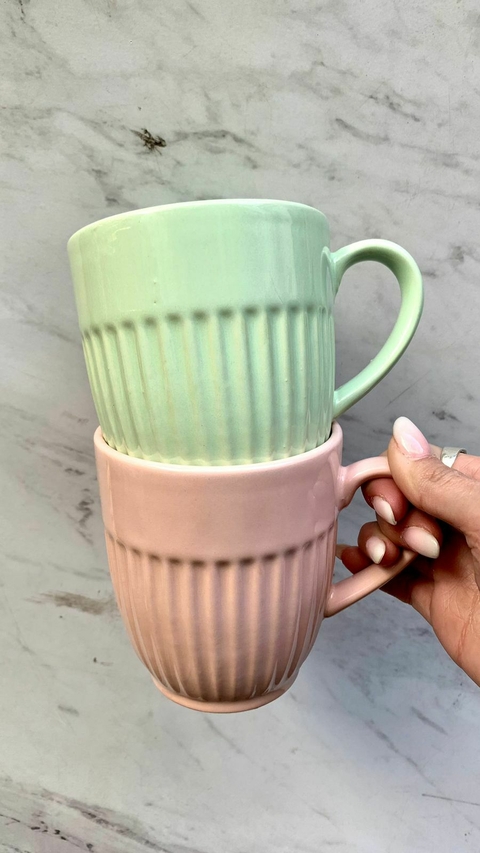Taza de café doble