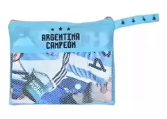 Toallon Secado Rapido Argentina Messi Afa Futbol + Bolsa - comprar online