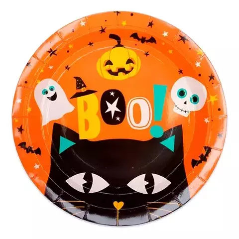 Plato Boo Halloween